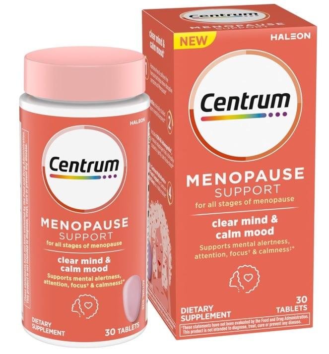 Centrum Menopausia Estrés, Tranquilidad (30 tabletas)