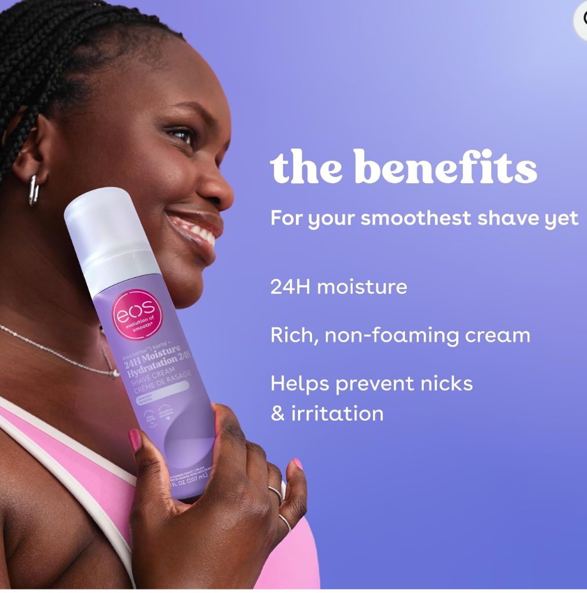 EOS Shea Better Shave Cream Lavender