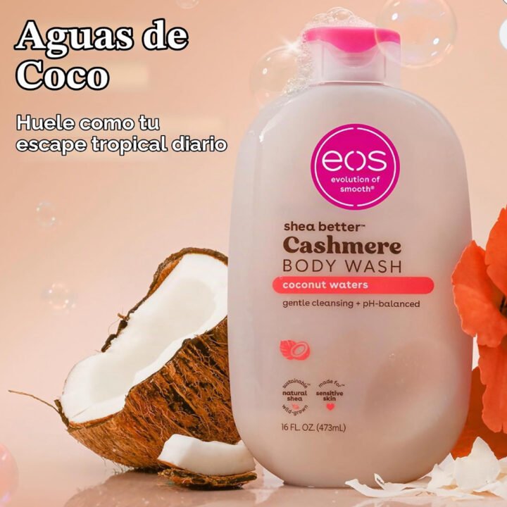EOS Shea Better Cashmere Body Wash – Coconut Waters