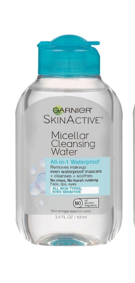 Agua Micelar SkinActive Todo en 1 de Garnier (100 ml)
