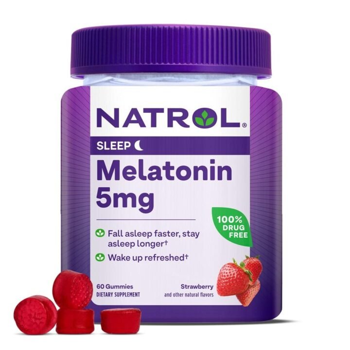 Natrol Melatonina 5 mg (60 gomitas)