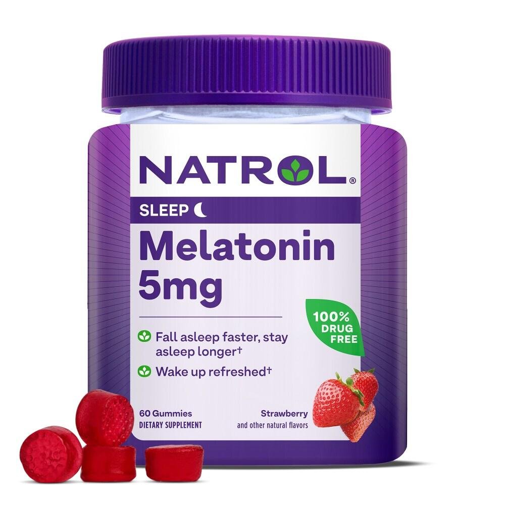 Natrol Melatonina 5 mg (60 gomitas)