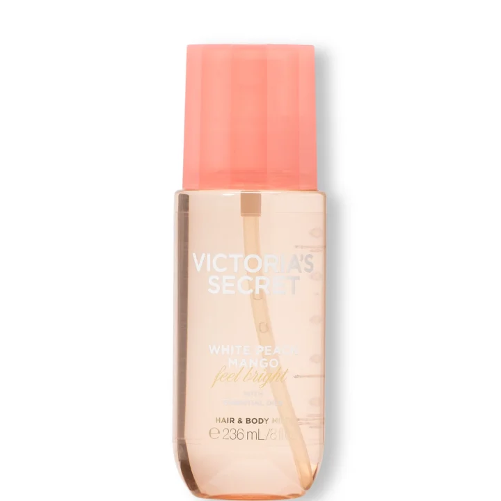 Victoria’s Secret White Peach & Mango – Bruma Perfumada para Cabello y Cuerpo (236 ml)
