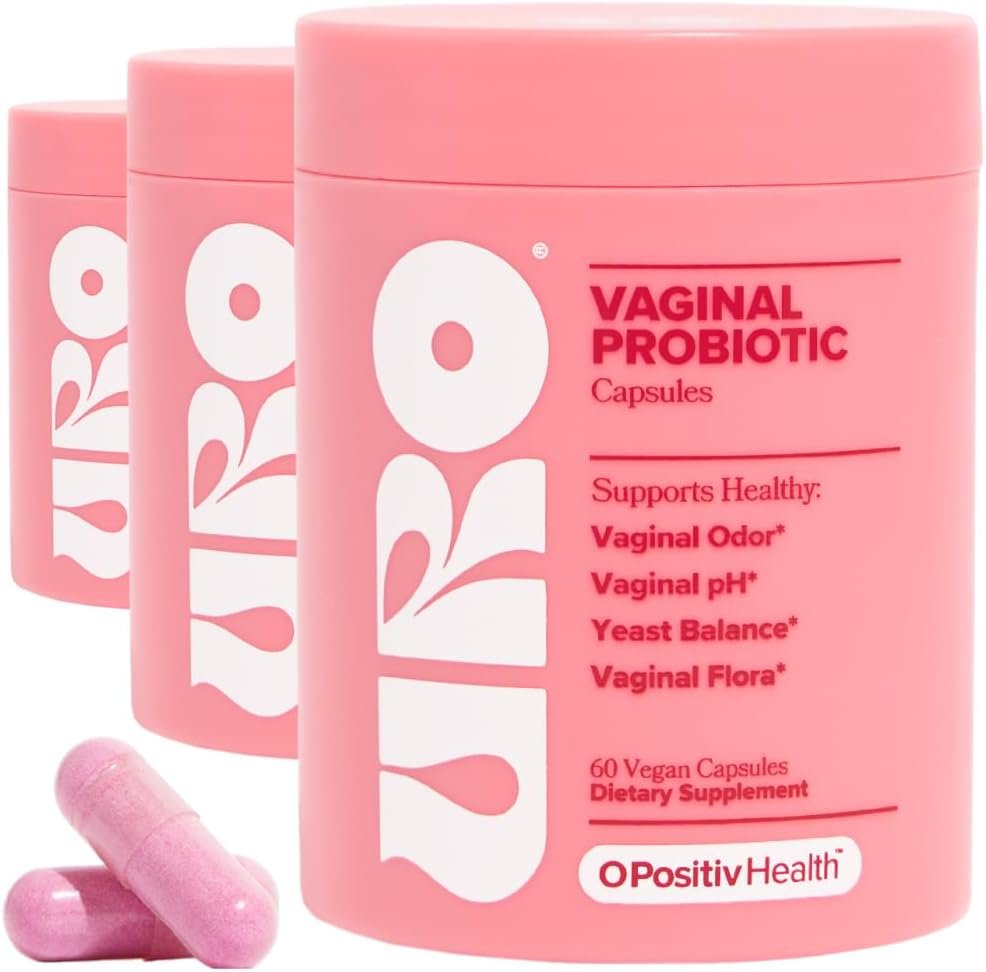 URO Vaginal Probióticos para la Salud Íntima Femenina (60 Cápsulas)